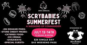 2nd Annual Scrybabies Summerfest