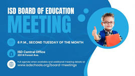 ISD Board of Education Meeting