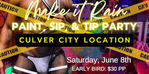 CULVER CITY's Paint, Sip, & Tip Party