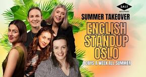 English Standup Oslo - Summer Takeover ☀️ Week 2