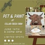 Pet & Paint at the Farm