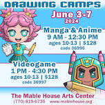 Specialty Camp - Manga & Anime Drawing Camp (Ages 10-13)