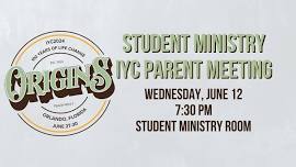 IYC Parent Meeting