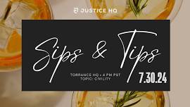 Sips and Tips: Civility in the Legal Industry