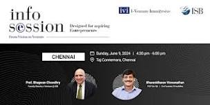 I-Venture Immersive (ivi) Info Session in Chennai - June 9, 2024