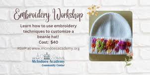 Embroidery Workshop