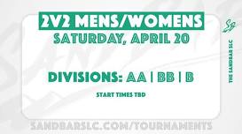 2v2 Men's/Women's Tournament - AA / BB / B