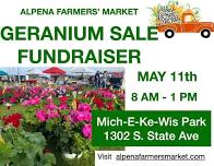 Mother's Day geranium plant sale fundraiser