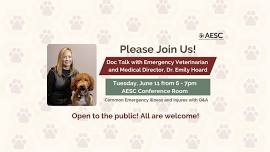 Doc Talk with Dr. Emily Hoard at AESC