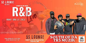 R&B Live Featuring: South of Da Tr3 Muzik Unplugged and Unfiltered