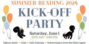 Summer Reading Kick-Off Party!