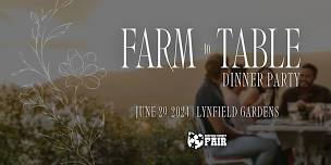 Farm-to-Table Dinner