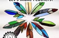 Intro to Stained Glass: Let's Make Feathers! 4/14