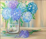 Hydrangeas In Blue