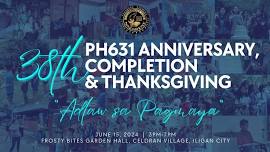 PH631 38th Anniversary: "Adlaw sa Pagmaya"