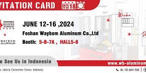 WAYBOM Aluminum-Indonesia building exhibition