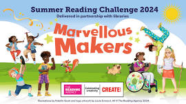 Bruton Library: Marvellous Makers Summer Reading Challenge starts.