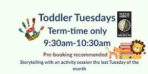 Toddler Tuesday - 23rd July, Activity Session