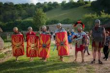 Weapons and Warriors - Father's Day Roman Reenactment