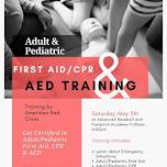 Adult/Pediatric First Aid/CPR/AED Training