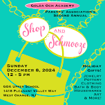 Golda Och Academy Parents’ Association’s Shop & Schmooze