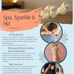 Spa, Sparkle, & Sip