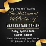 Retirement Celebration for Mari Kaptain-Dahlen