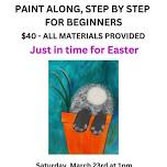 Paint Along for Beginners Just in Time for Easter