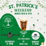 Join us for St. Patrick’s Weekend!