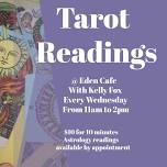 Tarot card readings at Eden Cafe