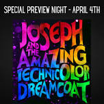 SPECIAL PREVIEW NIGHT – Joseph and the Amazing Technicolor Dreamcoat