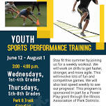 Youth Sports Performance Training 5th – 8th Grades