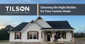 San Marcos Seminar:  Choosing the Right Builder for Your Custom Home