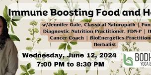 Immune Boosting Food and Herbs