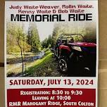 Waite Memorial Ride