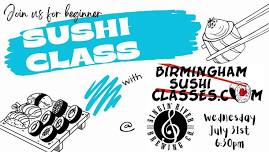 Beginner Sushi Class-Florence, AL