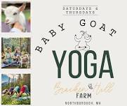 Yoga with Baby Goats - Saturday Afternoons