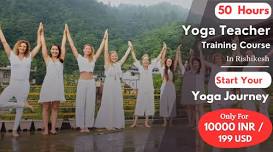 50 Hour Yoga Teacher Training in Rishikesh