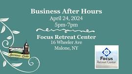 Business After Hours at Focus Retreat Center