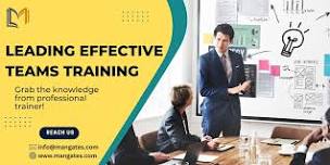 Leading Effective Teams 1 Day Training in Hamilton City