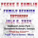 Peeks & Sumlin Family Reunion