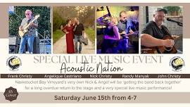 Special Live Music Event: Acoustic Nation