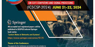 International Conference on Soft Computing and Signal Processing