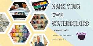 Make Your Own Watercolors