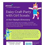 Daisy Craft Party in East Olympia