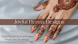 Henna! By Joyful Henna Designs