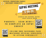 SEPAC Meeting 5-8-24