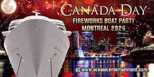 Canada Day Fireworks Boat Party Montreal 2024