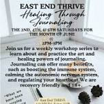 Healing Through Journaling - Select Saturdays through June !