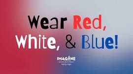 Wear Red, White, & Blue for Flag Day